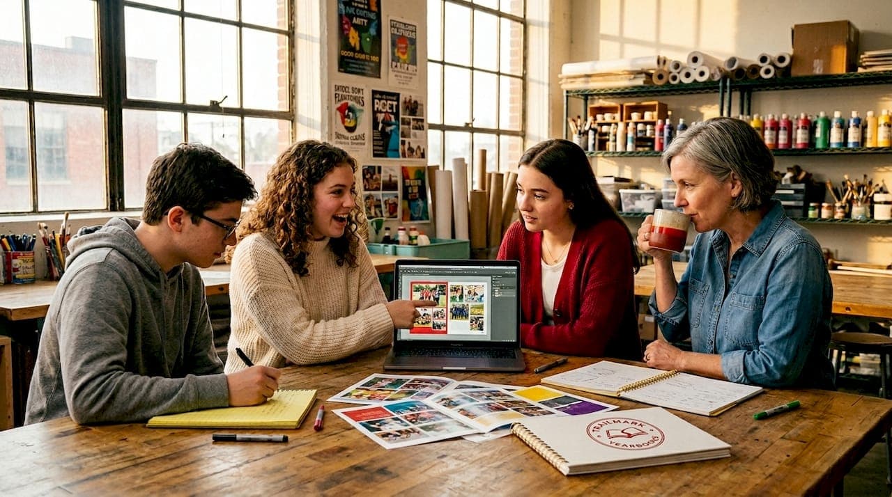 What is yearbook free design assistance: A guide for school advisors