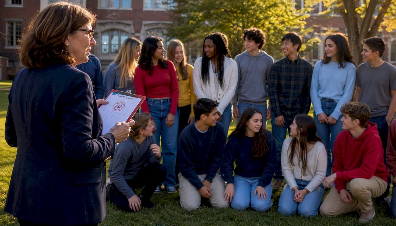 What Does a Yearbook Group Photo Mean?